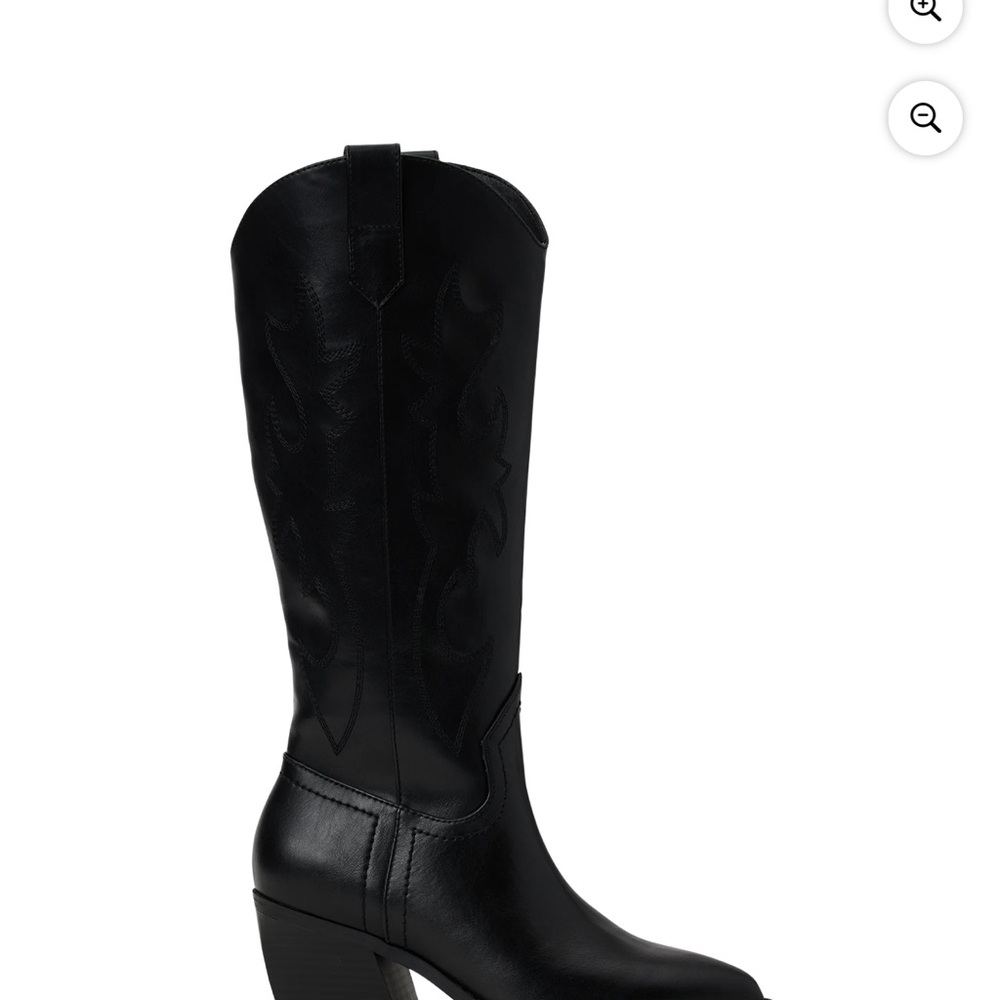 Black Western Leather Boots